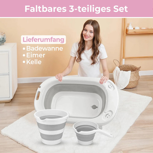 Babywanne faltbar mit